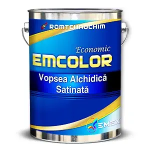 Vopsea alchidica satinata diluabila cu apa