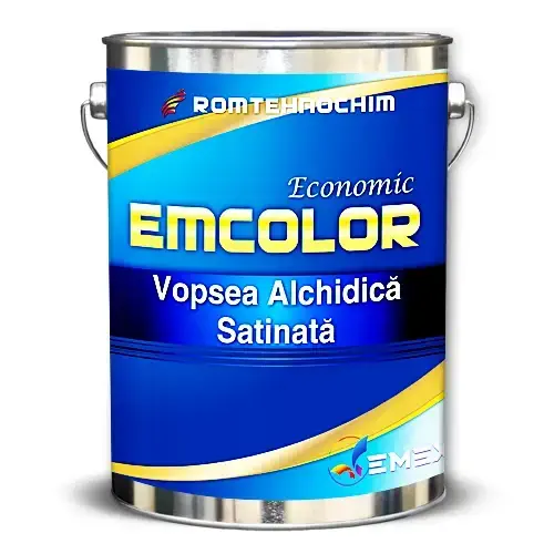 Vopsea alchidica satinata diluabila cu apa