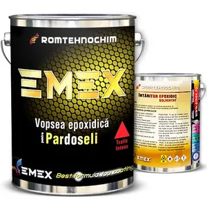 Vopsea epoxidica lucioasa rezistenta la trafic