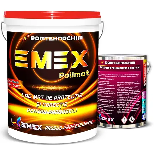 Lac poliuretanic mat protectie sau corectie